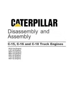 Manual de desmontaje y montaje para motor Caterpillar C15, C16 y C18 DD - Imagen 1 de 1