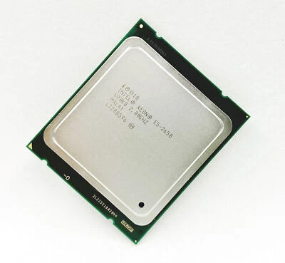 Intel E5-2620 2630 2640 2650 2660 2665 2670 2680 2690 C2 Socket 2011 Server CPU - Image 1 of 3