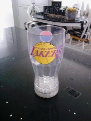 Los Angeles Lakers Pepsi Light-Up Plastic Glass Cover