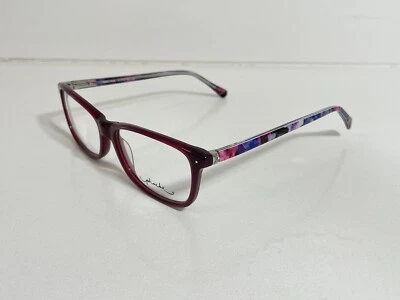 Monturas de gafas Phoebe Couture P293 PÚRPURA 54/15/145 para mujer borde completo moda Foto 1 de 4