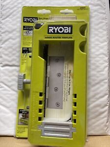  RYOBI Door Hinge Template Installation Kit W Router Template Guide Stop Bit