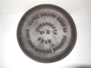 FULLY MARKED WAPAK #8 CAST IRON DUTCH OVEN LID - Picture 1 of 2