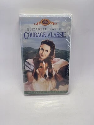 Courage of Lassie Elizabeth Taylor 1946 Sealed VHS 6️⃣ - Image 1 of 4