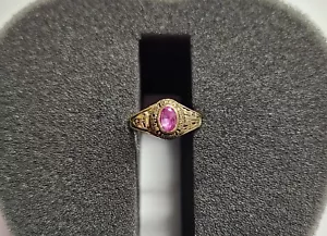 1986 10k Gold Butler (PA) High School Class Ring - Picture 1 of 5