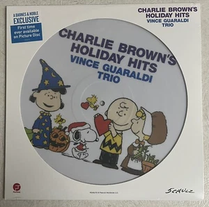 CHARLIE BROWN'S HOLIDAY HITS LP PICTURE DISC 2018 VINCE GUARALDI TRIO - Picture 1 of 7