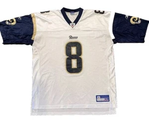 Los Angeles Rams Jersey Mens Size XL Sam Bradford White Reebok - Picture 1 of 8