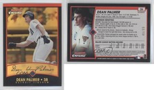2001 Bowman Chrome Gold Refractor /99 Dean Palmer #26
