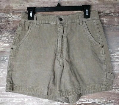 Vintage NorthCrest Corduroy Carpenter Shorts Brown Made in USA Mom Hikers SZ 10 - Image 1 of 4