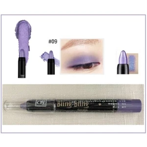 Bling Bling Eye Stick Purple Glitter Eyeshadow Pencil Long Lasting Waterproof - Picture 1 of 6
