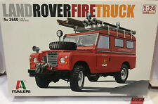 Italeri Land Rover Fire Truck Véhicule Miniature - Rouge (IT3660)