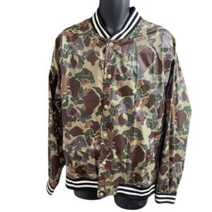 Five Four Men’s Camo Camouflage Nylon Windbreaker Jacket Size Large - Picture 1 of 10