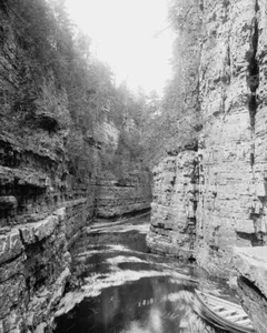 Ausable Chasm Gorge NY Vintage 8x10 Reprint Of Old Photo - Bild 1 von 1