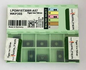 WALTER FRÄSEINSÄTZE LPGW15T308R-A57 WKP35S NEU 10 Stk. - Bild 1 von 2