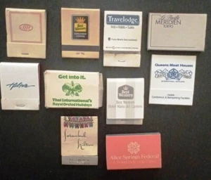 SF0141 Vintage Paper Matchboxes Advertising Hotel Chains - Picture 1 of 1