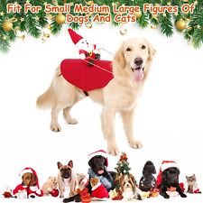 Pet Christmas Costumes W/ Bell Clothes for Dog with Bell Clothes New Year Outfit