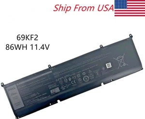 Genuine Dell OEM 69KF2 Battery 85W XPS 15 9500 9520 Precision 5550 - FAIR - Picture 1 of 4
