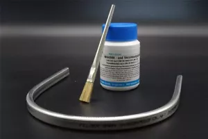 205g Karosseriezinn + 100g Verzinnungspaste Lötzinn Stangenlot Weichlot - Bild 1 von 1