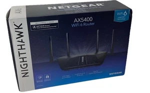 Netgear Nighthawk AX6 6 Stream AX5400 WiFi 6 Router RAX50 Dual Band OPEN BOX - Bild 1 von 6