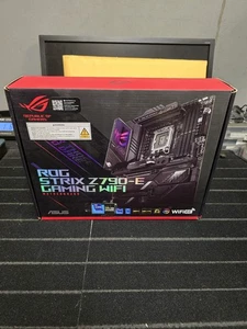 ASUS ROG STRIX Z790-E Gaming WiFi LGA 1700 WiFi 6E USB 3.2 Gen2x2 Mainboard GC - Bild 1 von 16