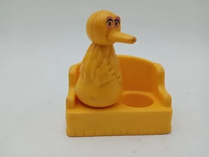 Fisher-Price Little People Big Bird with Yellow Couch Sesame Street #ufb3 - Picture 1 of 10