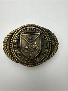 Jesuit College Preparatory School Belt Buckle Dallas - Picture 1 of 2