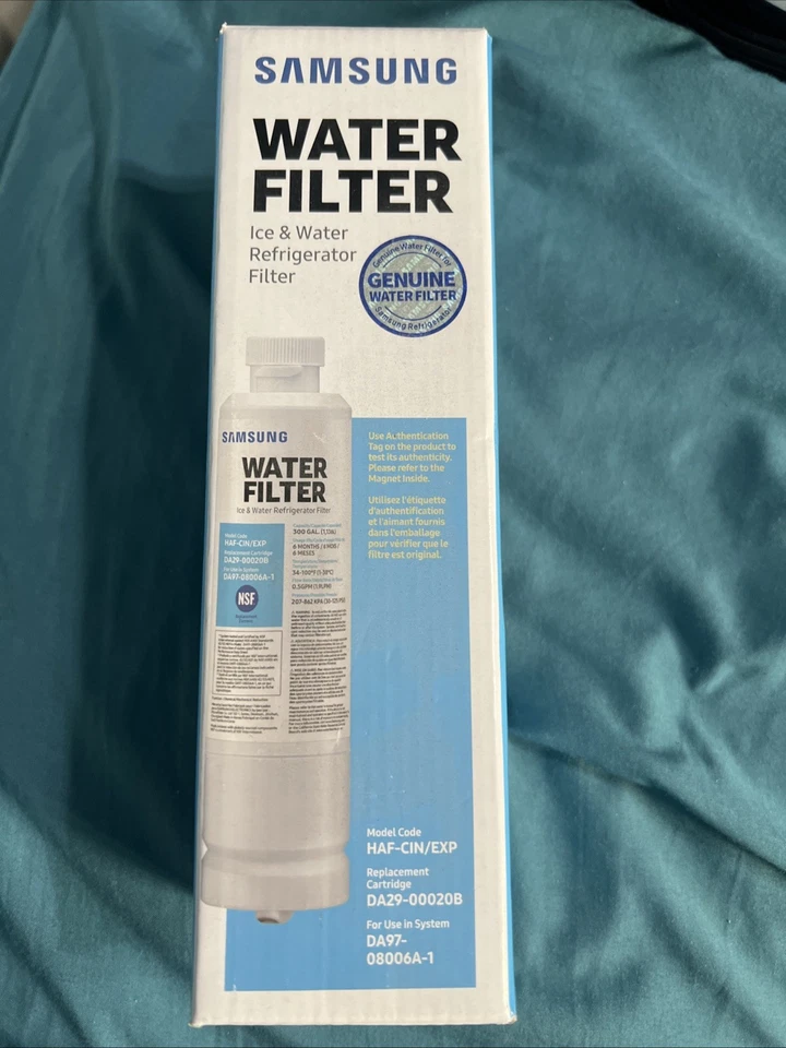 Samsung HAF-CIN/EXP Refrigerator Water Filter - White (DA29-00020B)