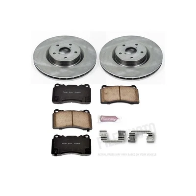 Kit de freio a disco PowerStop KOE131 para 05-20 Subaru Impreza WRX WRX STI - Imagem 1 de 4