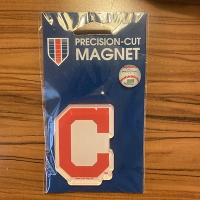 CLEVELAND INDIANS GUARDIANS MLB Imán de corte de precisión Wincraft NUEVO Foto 1 de 2