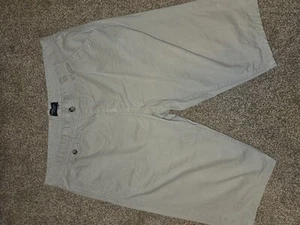 Men's Kangol Chino Shorts Size XXL Colour Beige - Picture 1 of 3