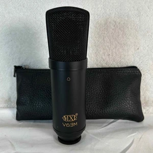 MXL V63M Condenser Microphone Black Recording Vocal Instrument Mic - Picture 1 of 6