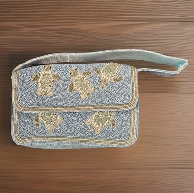 Raro Bolso Viral TikTok Marshall’s T.J. Maxx Tortuga Marina Cuentas Hecho en India Nuevo con Etiquetas Foto 1 de 4