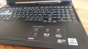 ASUS TUF Gaming FX506 15.6" 500GB SSD GTX 16500 i5-10300H 32GB RAM WINDOWS 11 - Picture 1 of 10