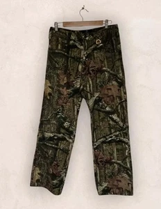 Mossy Oak Camo Pants Mens 34x30 Break Up Infinity Jeans Hunting Skater Oak Leaf - Picture 1 of 11
