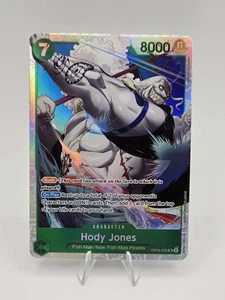 Hody Jones OP06-035 Wings of the Captain Super Rare ENGLISH One Piece Card - Imagen 1 de 2