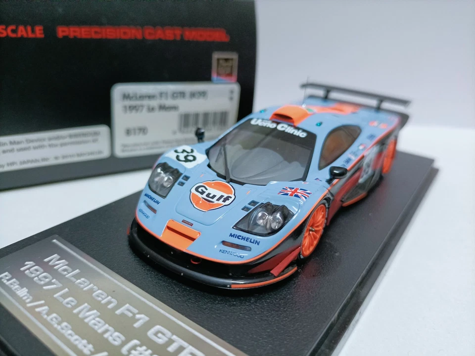 Coche de rally HPI 1 43 McLaren Le Mans modelo McLaren F1 GTR 39 LeMans 1997  Foto 1 de 4