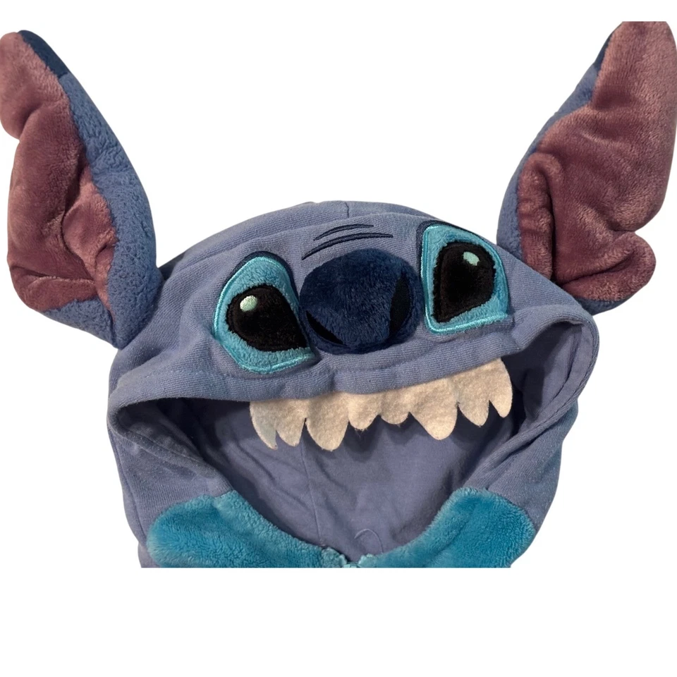 Костюм толстовка с капюшоном Disney Lilo & Stitch куртка на молнии синий детский размер M (10) - Изображение 1 из 4