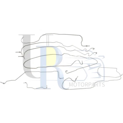 Kit de línea hidráulica de freno Dorman para Chevrolet Silverado 2500 HD 2003-2005 2006 Foto 1 de 2