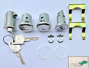 1967-72 Chevy Trucks GMC Pickup Truck Locks Set Doors Ignition Glove Box GM Key - Picture 1 of 3