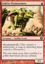 GOBLIN MOUNTAINEER FOIL 9th Edition MTG Magic the Gathering Cards DJMagic