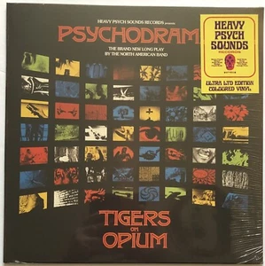 Tigers on Opium Psychodrama Three Striped Vinyl New 0694685734390 - Imagen 1 de 4