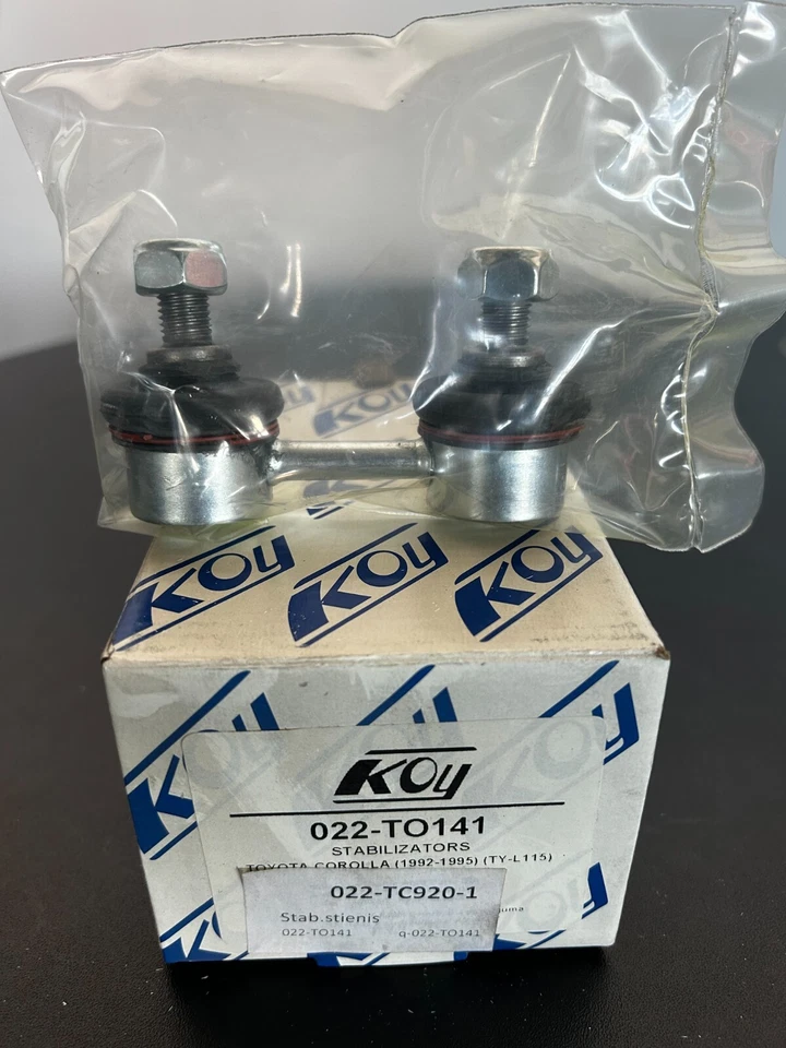 FITS TOYOTA CAMRY/CELICA/COROLLA FR LH/RH STABILIZER LINK KOIVUNEN 022-TO141 # Foto 1 de 1
