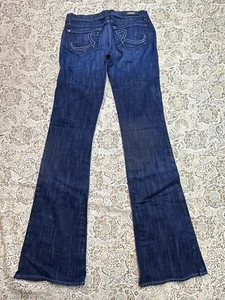 Rock & Republic Kasandra Bootcut Womens Jeans Designer Blue Sz. 26 Western Wear - Picture 1 of 11