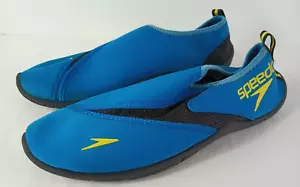 Speedo Men’s Size 10 Surfwalker Pro 3.0 Water Shoes Blue Black Surfing - Picture 1 of 12