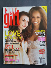 2006 ELLE GIRL magazine Tyra Banks Ryan Donowho Rosie Huntington-Whiteley