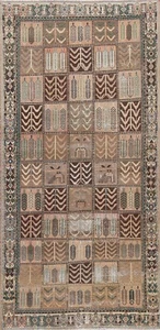 Antique Garden Design Bakhtiari Hand-knotted Area Rug Tribal Oriental 5x9 Carpet - Picture 1 of 12