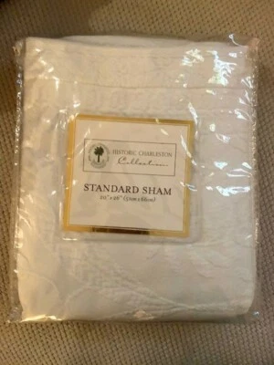 King Charles Standard Sham WHITE - Image 1 of 2