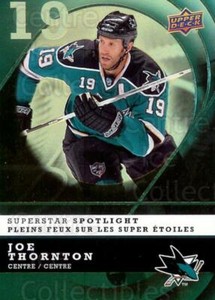 2008-09 McDonalds Upper Deck Superstar Spotlight #6 Joe Thornton
