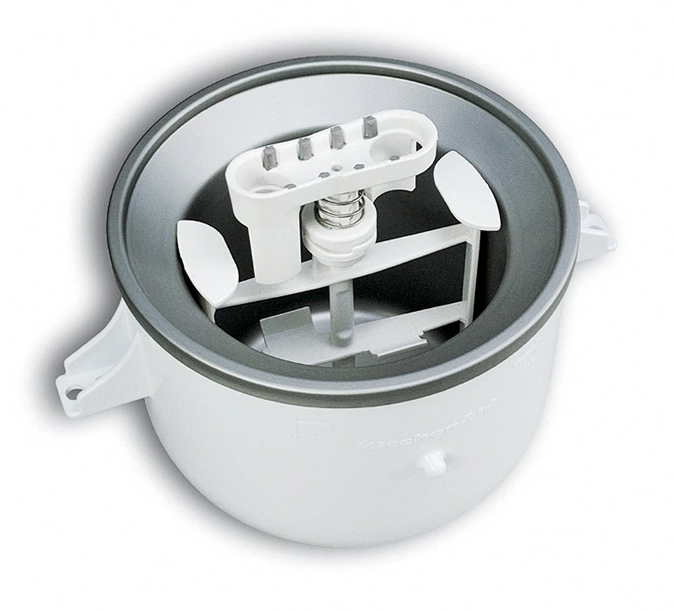 KitchenAid accesorio mezclador de pie para máquina de helados de 2 cuartos de galón - KICAOWHP Foto 1 de 1