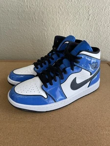 Tenis deportivas para hombre Nike Air Jordan 1 Mid SE Signal azul talla 9 DD6834-402 - Imagen 1 de 11