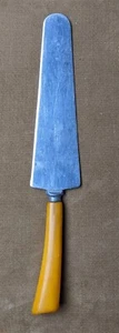 Küchenutensilien Bakelit Wellenschliff Edelstahl Messer von Burns Syracuse NY Nov22 - Bild 1 von 7
